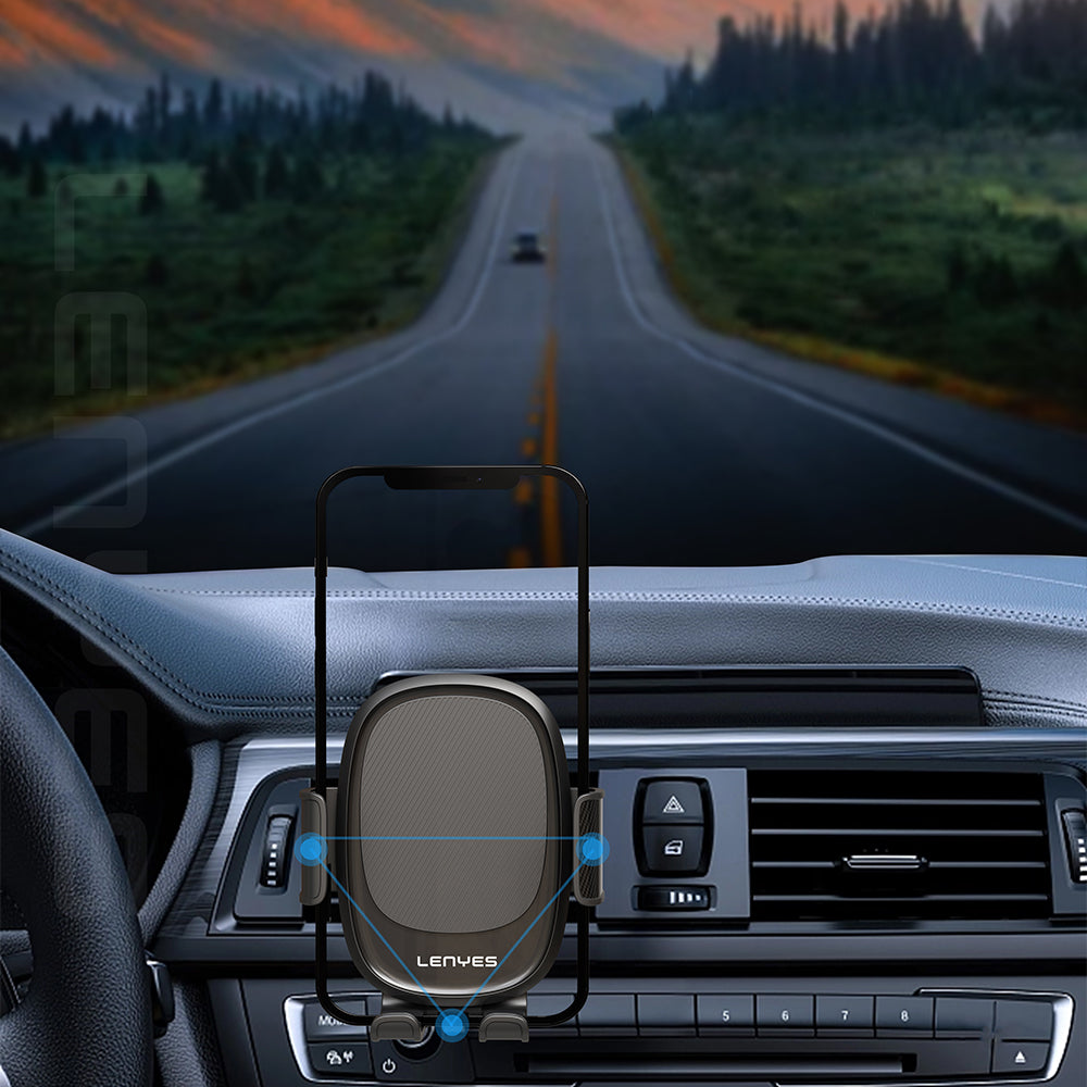 Lenyes CR161 360 Dönebilen Havalandırma Tasarım Araç Telefon Tutucu Lenyes CR161 360 Dönebilen Havalandırma Tasarım Araç Telefon Tutucu